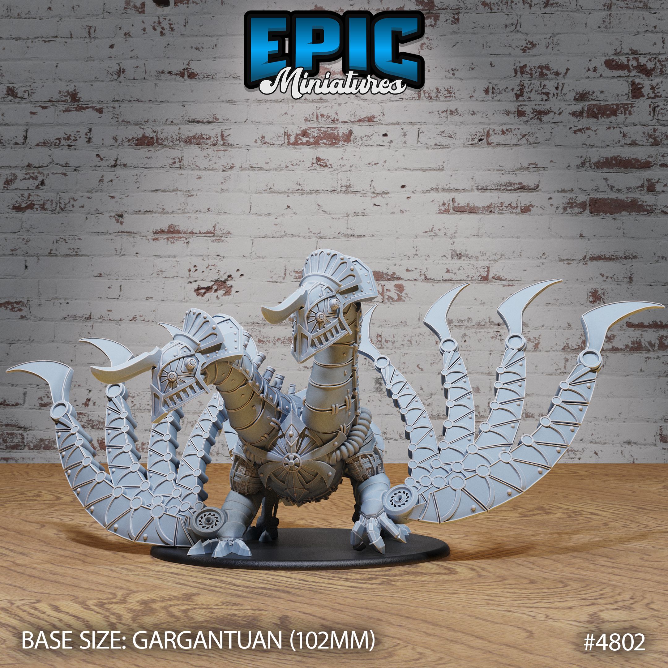 Steam Dragon / Legendary Steel Drake / Battle Construct / Magical Infantry Beast / Dragonborn War Robot / Iron Machine / Draconic Monster Army / Society Technology Encounter